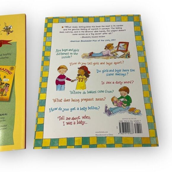 It's Not the Stork! & What’s The Big Secret? Lot of 2 Paperback Books - Picture 4 of 7